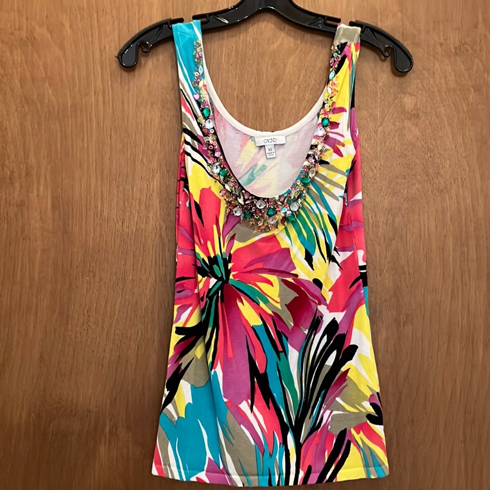 Cache Firework Tank Top